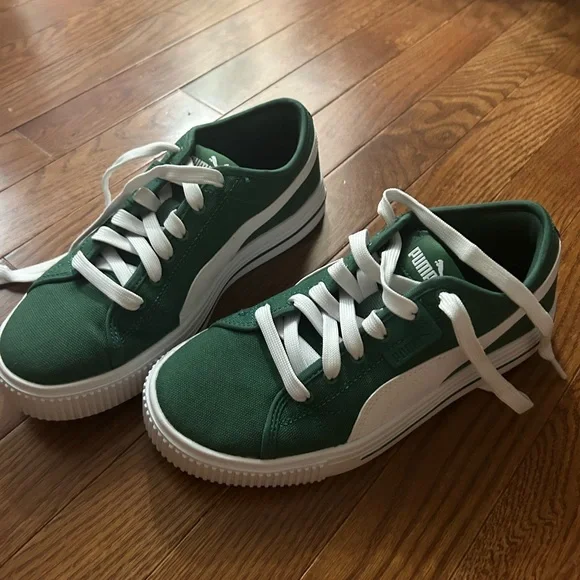 Green Puma shoes men’s size 5.5 (size 7 in women’s) - Picture 6 of 6